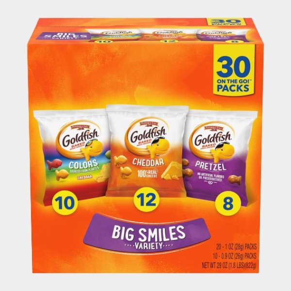 5.jpg Goldfish Crackers Big Smiles Variety Pack - Image 1