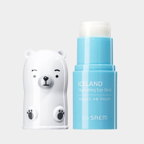 beauty-9.jpg The SAEM Iceland Hydrating Eye Stick 0.24oz - Cooling Eye Balm for Dark Circles and Puffiness – Under Eye Treatment - Image 1